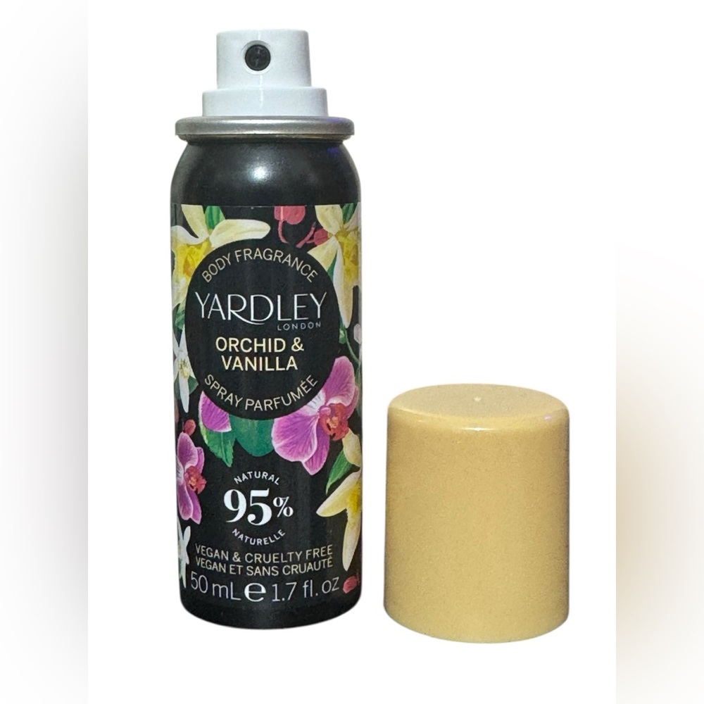 YARDLEY OF LONDON Orchid & Vanilla Body Fragrance Spray 50 ml NEW - Picture 7 of 8